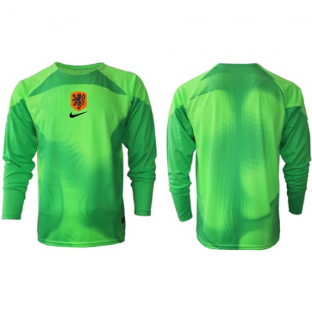 Goedkope Nederland Doelman Thuisshirt World Cup 2022 Lange Mouw Goedkope Nederland Doelman Thuisshirt World Cup 2022 Lange Mouw